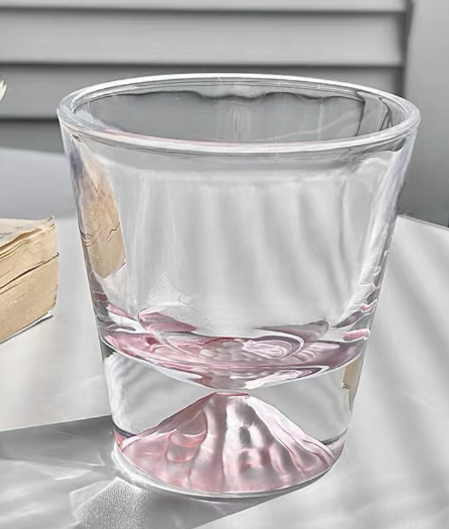 樱花玻璃杯